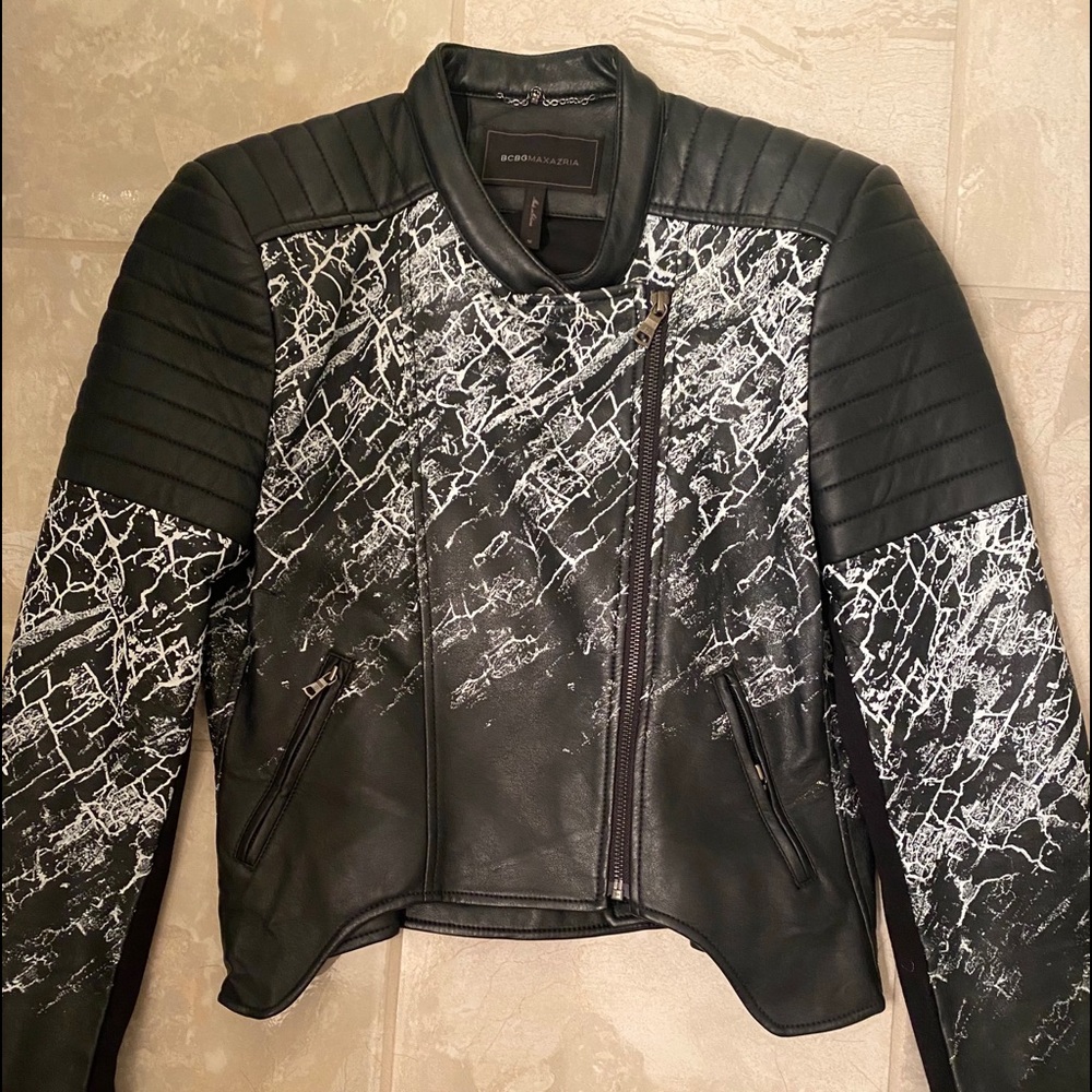 BCBG. MAXAZRIA motorcycle jackets